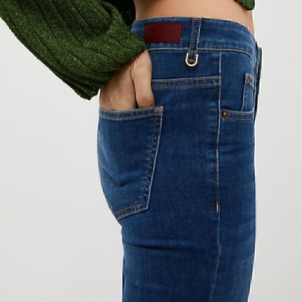 Max&Co Mid Rise Bootcut Jeans - Color Midnight Blue - Size 28 - Picture 2 of 8